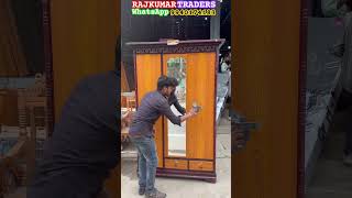 Marriage Steel Bero🔥Three3️⃣Door Wooden Finish💥Wholesale Pricechennaitrendingfactorysubscribe [upl. by Assirehc]