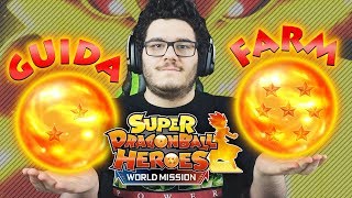 COME FARMARE LE SUPER SFERE DEL DRAGO su Super Dragon Ball Heroes WORLD MISSION [upl. by Koeninger293]