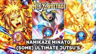 NxB NV NAMIKAZE MINATO ULTIMATE JUTSUS [upl. by Nhor68]