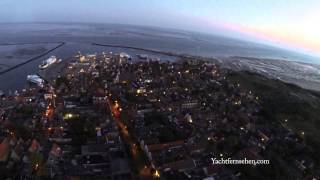 Lighthouse Brandaris in the night  powered by Yachtfernsehencom [upl. by Carlock]