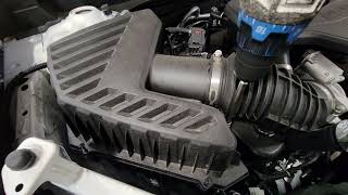 GMC Acadia 2022 Engine Air Filter Replacement [upl. by Enohpesrep]