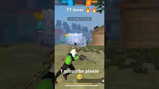 Ff lover video 🔥ff sniper video freefire ffshorts [upl. by Anaitat]