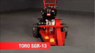 TORO SGR 13 Stump Grinder [upl. by Podvin931]