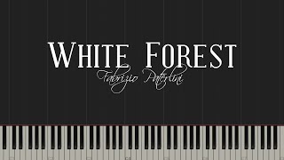 White Forest in Kazan  Fabrizio Paterlini Piano Tutorial [upl. by Roots489]