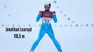 Jonathan Learoyd 1165 m 23022019 Mistrzostwa świata Innsbruck Seefeld 2019 [upl. by Nonad]