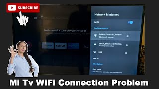 Mi Tv WiFi Connection Problem  Mi Tv Wifi Connected But No Internet  Mi Tv Internet Not Working [upl. by Erme]