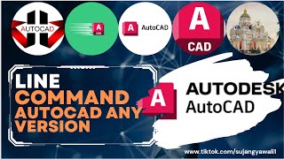 1 AutoCAD Line Command with Full Details  AutoCAD   Autodesk [upl. by Alyhs]