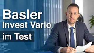 Lohnt sich die Basler Invest Vario [upl. by Yila]