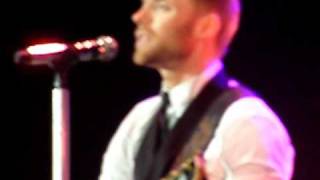 Ronan Keating  Talking about Stephen Gately  In This Life  Brighton Centre 060310 [upl. by Annodam548]