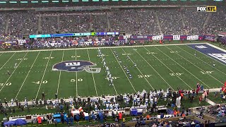 Giants return kickoff in preseason opener under new rules [upl. by Alisander308]