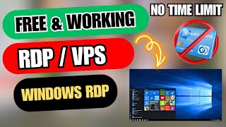 Free Lifetime RDP ✅ No Credit Card  5 best free rdp 2024 for lifetime  no credit card required [upl. by Ardyaf]