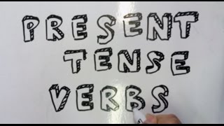 French Present Tense Verbs [upl. by Quillan]