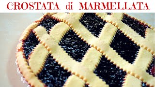 CROSTATA DI MARMELLATA SEMPLICE FATTA IN CASA DA BENEDETTA [upl. by Nisse]