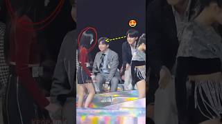 J Hopes Reaction To Jisoos Beauty 😍 blackpink kpop jisoo lisa jennie rose bts jhope [upl. by Carlos]