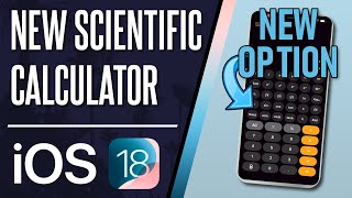 How to Access New Scientific Calculator on iPhone iOS 18 [upl. by Hermione212]