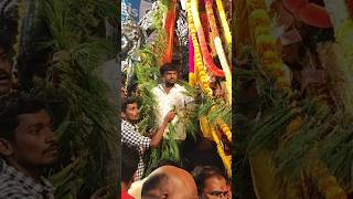 70feets durva grass garland offered meampmy brother for khairatabad ganeshganesh khairatabad shorts [upl. by Yasmine]