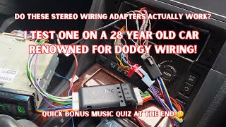 Car Stereo Wiring Adapter Fitting amp Test Range Rover P38 Amps and Steering Wheel Buttons Control [upl. by Retsof299]