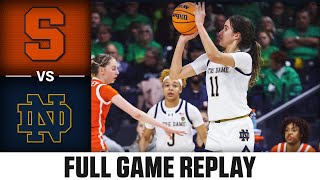 Northwestern vs Notre Dame Game Highlights  202324 ACC Women’s Basketball [upl. by Atoiyanap]