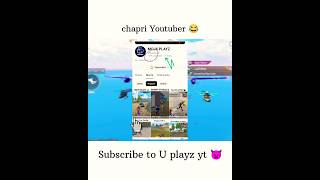 ⚡chapri Youtuber 😂bgmi shorts [upl. by Thurston]