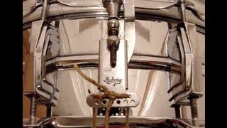 60s Ludwig Supraphonic COB or Ludaloy How To Spot a COB 19581961 SUPER LUDWIG Snare Drum [upl. by Longtin]