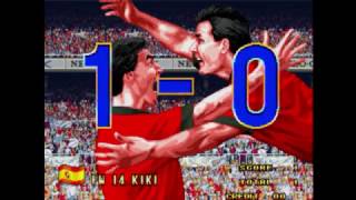 NEO GEO CUP 98 THE ROAD TO THE VICTORY  Arcade SNK Completed 1cc [upl. by Celene]