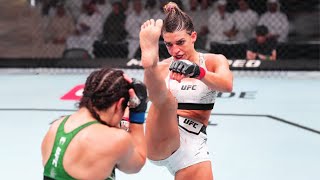 Mackenzie Dern vs Loopy Godinez Full Fight Recap Highlights  UFC Abu Dhabi [upl. by Dolores]