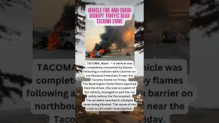 Tacoma Washington crash news crimereports fireandrescue colisión seattle [upl. by Fachini56]