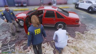 Gta 5 Lspdfr Episode FIBFBI Female Agent  Homicide Case gta5 gta lspdfr [upl. by Animrelliug]