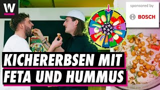 Kichererbsen an HummusDip – Rezept  Gemüseroulette mit Nico amp Noah Bachofen [upl. by Eelsew692]