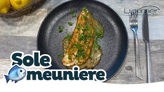 SOLE MEUNIÈRE  Recette simple by Luximer [upl. by Nebe]