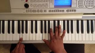 LUTHER VANDROSS  NEVER TOO MUCH PIANO TUTORIAL in the key of D [upl. by Martelle]