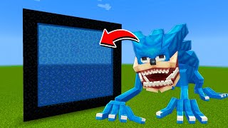 How to Make A Portal To The Shin Sonic Phase 3 Dimension in Minecraft [upl. by Nylirehc383]