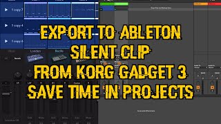 Audio Export bug  workaround to Ableton from Gadget [upl. by Ellierim890]