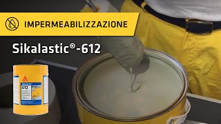 Sikalastic®612  Come impermeabilizzare velocemente tetti terrazze e balconi [upl. by Htebiram]