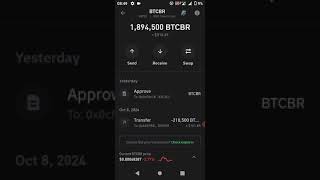 BTCBR AIRDROP WITHDRAWAL How to Swap Btcbr Token to Usdt [upl. by Etteve]