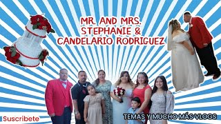 Fotografias de la boda Stephanie y Candelario Rodriguez fotosfamialeres videofamiliar vlogs [upl. by Daegal82]