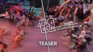 TEASER  Renegade Astartes vs Eldar Raiders  Send off to 8th Edition [upl. by Sikko]