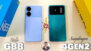 POCO M6 Pro Vs NARZO N55 Speed Test  SD 4 Gen2 Vs Helio G88  Atul Tech Bazaar [upl. by Yot]