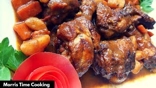 How To Cook The Best Fricassee Chicken  Lesson 49  Morris Time Cooking [upl. by Iclehc]