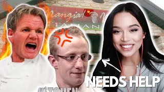 Dana Reacts To Kitchen Nightmares quotGORDON RAMSAY Visits MANGIA MANGIAquot Part 2 [upl. by Now13]