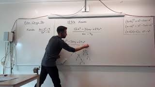 Matematik 2b 12 Uppgift 1231b Origo Faktorisera och förenkla ett rationellt uttryck [upl. by Xeno231]