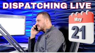 A day in the life of a dispatcher  LIVE dispatching with Emro amp Enis [upl. by Menedez]