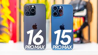 iPhone 16 Pro Max vs iPhone 15 Pro Max ¿se nota el cambio [upl. by Crespo]