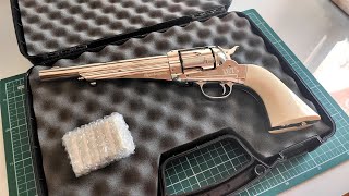 My Remington 1875 Revolver  177 Cal CO2 Air Pistol [upl. by Einuj]