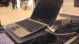 Samsung NF210 101 inch Netbook with Atom N550 Dual Core CPU Handson at IFA 2010 [upl. by Ymeon61]