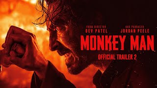 Monkey Man  Official Trailer 2 [upl. by Nohs]