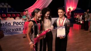 ANDREY GUSEV amp ELIZAVETA MIHAI amp DIANDRA MIKE amp ROXY  MOSCOW 2011  IDSF WORLD JUNIOR II LA [upl. by Yremogtnom]