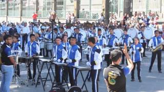 Delfines Marching Band  Interbachilleres Puebla 2017 [upl. by Alicul]