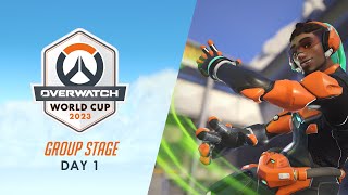 Overwatch World Cup 2023 Group Stage  Day 1 [upl. by Leitman991]