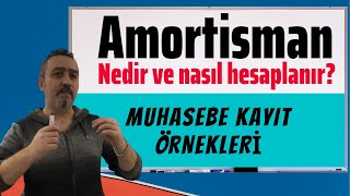 Amortisman Nedir Amortisman Hesaplama Yöntemleri  Aydın Tuzcu  No 20 [upl. by Lekim741]